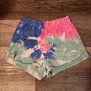 PacSun Pacific Sunwear Multicolored Pastel Tie Dye Shorts